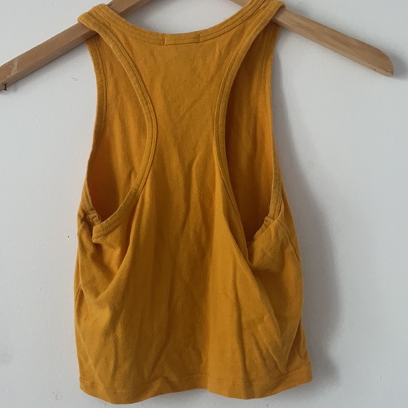 Yellow halter tank tank - Picture 3 of 3